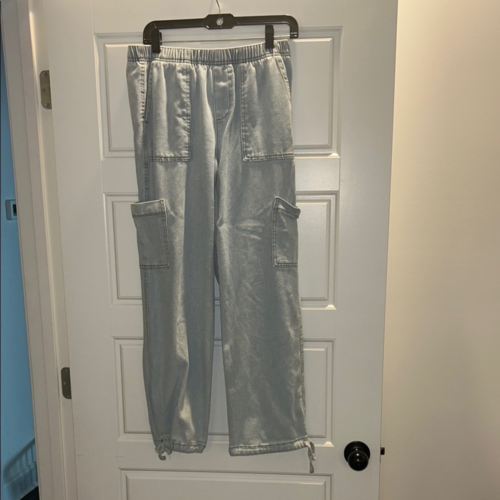 Light Gray Cargo Pants